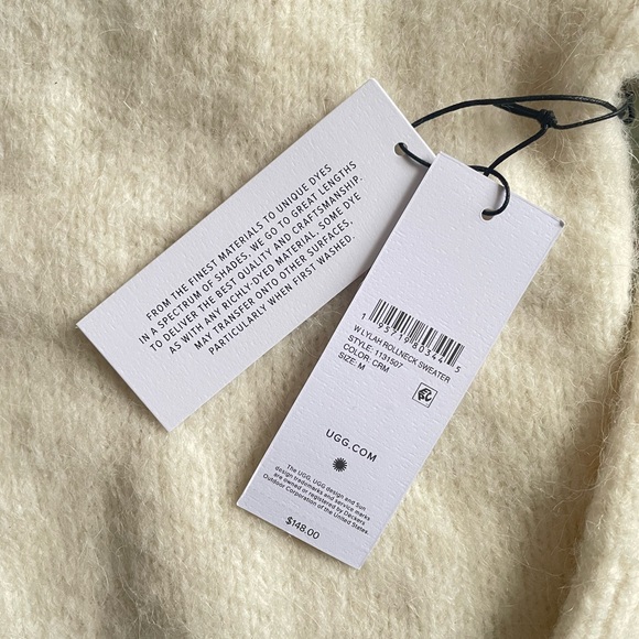 Ugg Lylah Rollneck Alpaca | Wool Blend Sweater NWT - Picture 9 of 12